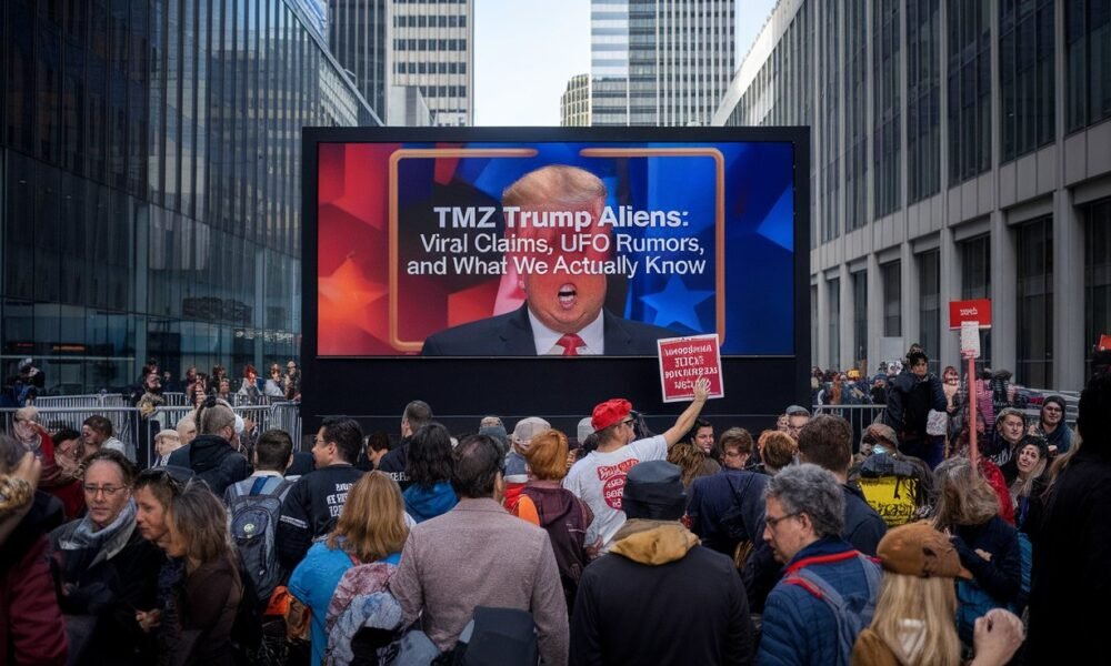 tmz trump aliens