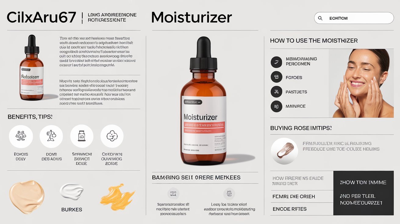 cilxarhu677 moisturizer product