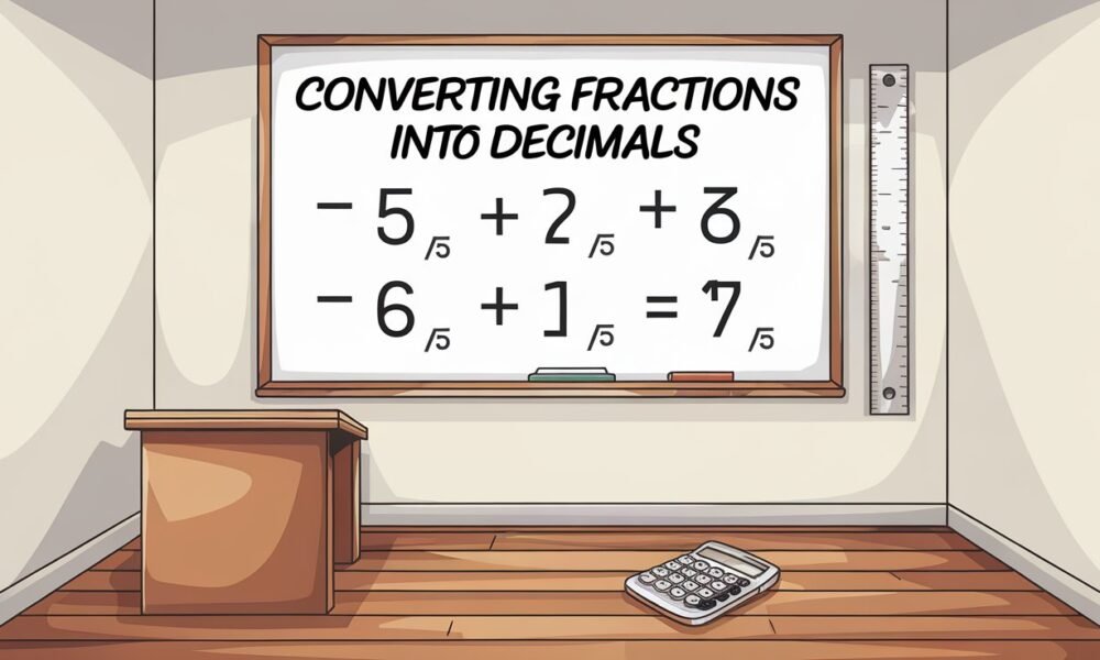 fraction to decimal