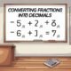 fraction to decimal